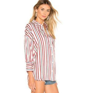 Anine Bing Mia silk blouse NWT sz M